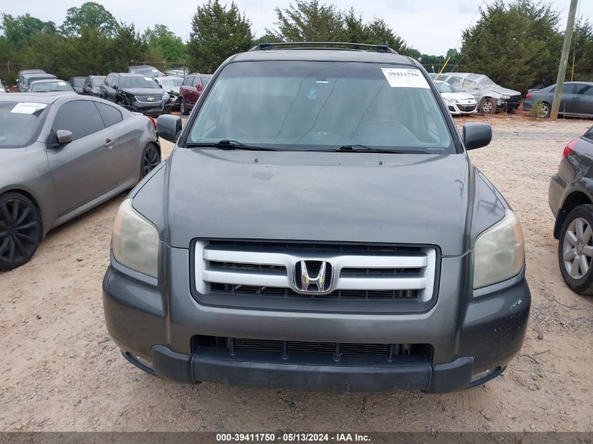 2007 Honda Pilot Ex-L VIN: 2HKYF18527H534640 Lot: 39411750