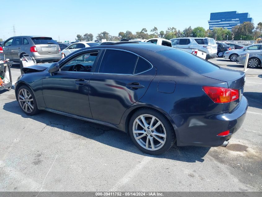 2006 Lexus Is 250 VIN: JTHBK262765001048 Lot: 39411752