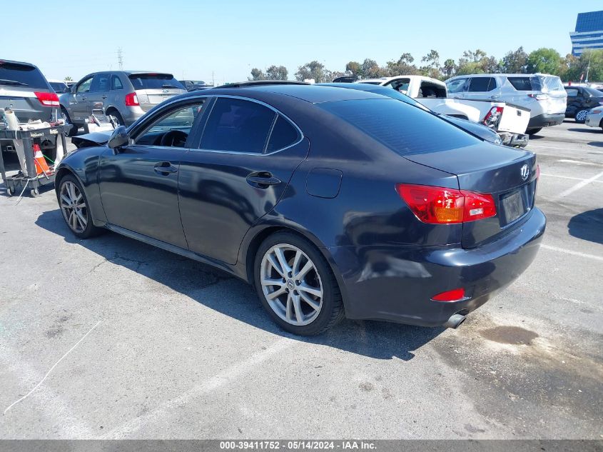 2006 Lexus Is 250 VIN: JTHBK262765001048 Lot: 39411752