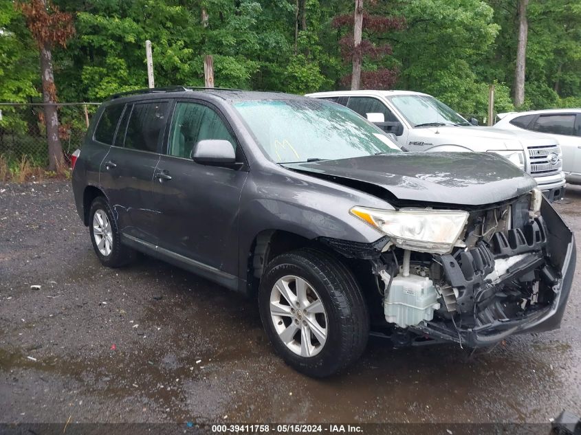 2012 Toyota Highlander Se V6 VIN: 5TDBK3EH8CS165511 Lot: 39411758