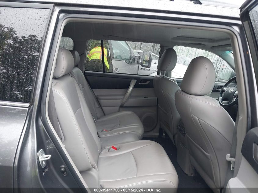 2012 Toyota Highlander Se V6 VIN: 5TDBK3EH8CS165511 Lot: 39411758