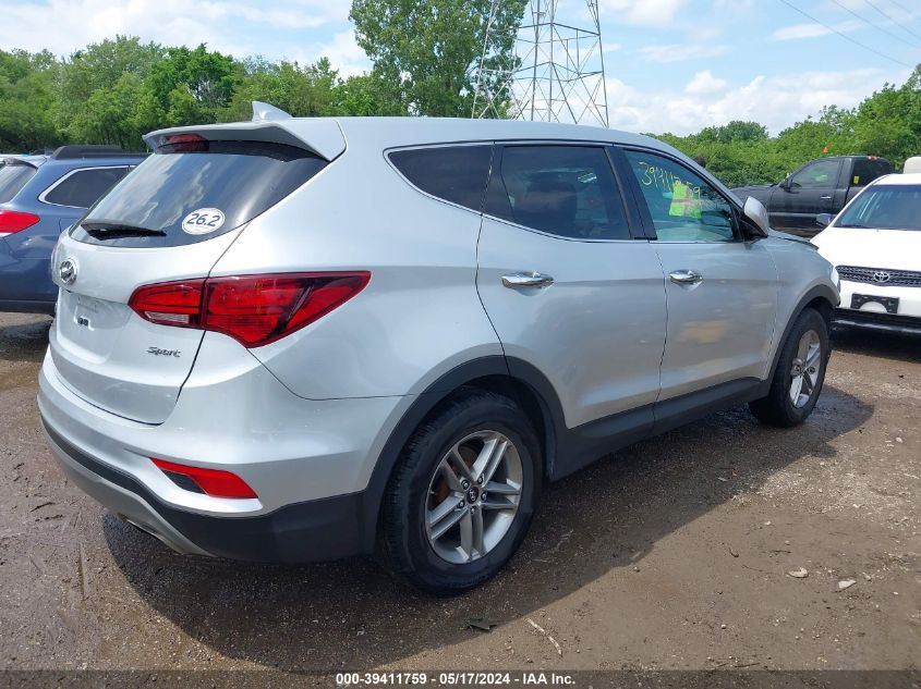 2017 Hyundai Santa Fe Sport 2.4L VIN: 5XYZT3LB7HG450831 Lot: 39411759