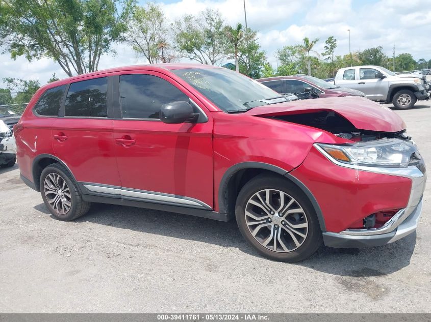 2018 Mitsubishi Outlander Es VIN: JA4AD2A36JZ051233 Lot: 39411761