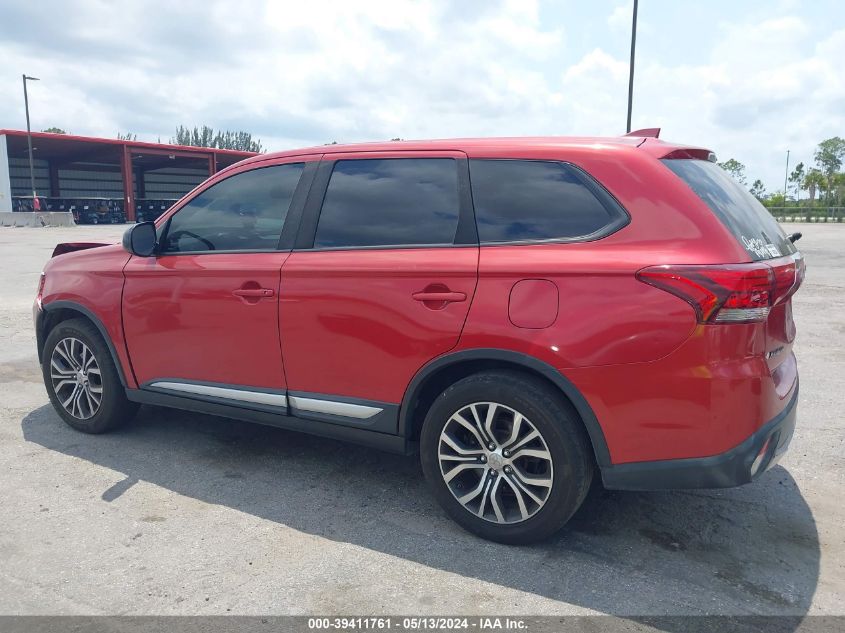 2018 Mitsubishi Outlander Es VIN: JA4AD2A36JZ051233 Lot: 39411761