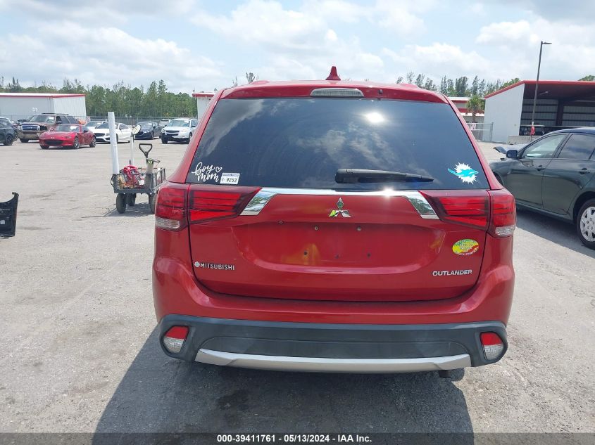 2018 Mitsubishi Outlander Es VIN: JA4AD2A36JZ051233 Lot: 39411761