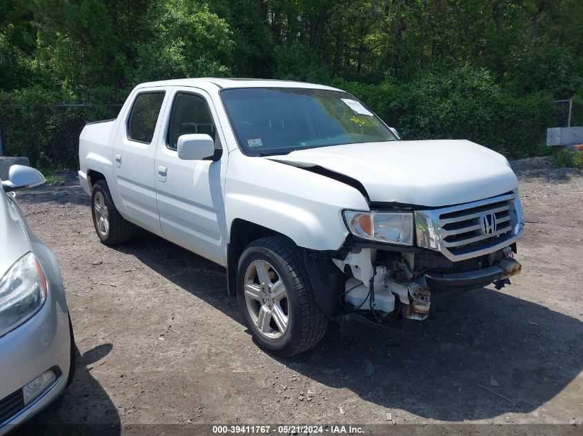 2012 Honda Ridgeline Rtl VIN: 5FPYK1F58CB001187 Lot: 39411767