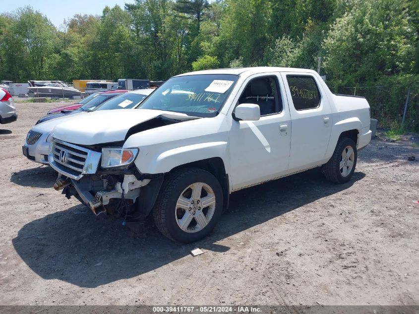 2012 Honda Ridgeline Rtl VIN: 5FPYK1F58CB001187 Lot: 39411767