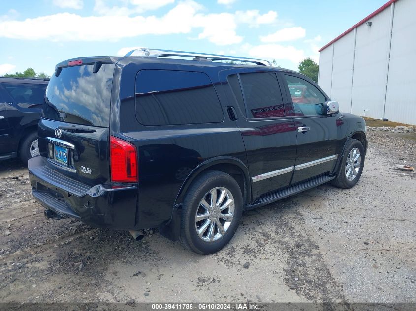 2010 Infiniti Qx56 VIN: 5N3ZA0ND4AN909656 Lot: 39411785