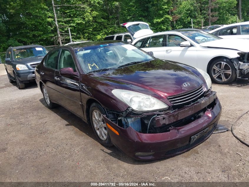 2002 Lexus Es 300 VIN: JTHBF30G220051135 Lot: 39411792