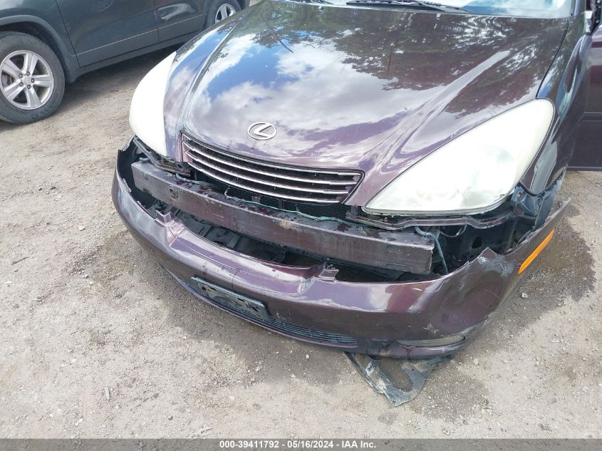 2002 Lexus Es 300 VIN: JTHBF30G220051135 Lot: 39411792