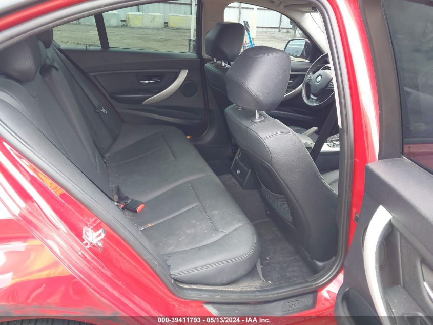 2012 BMW 328I VIN: WBA3A5C55CFJ89712 Lot: 39411793