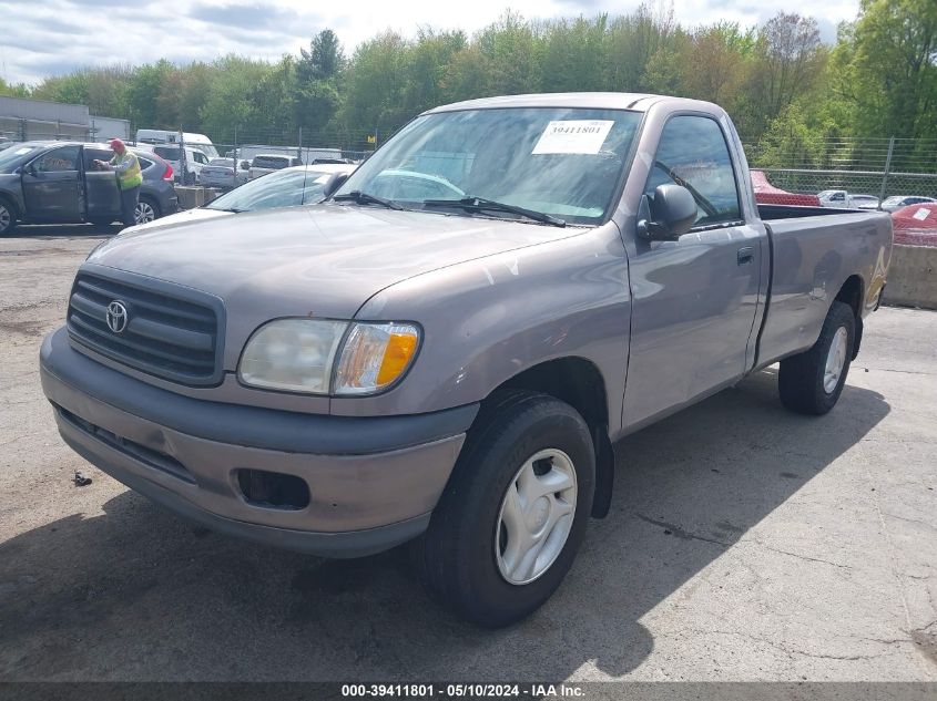 2000 Toyota Tundra VIN: 5TBJN321XYS001185 Lot: 39411801