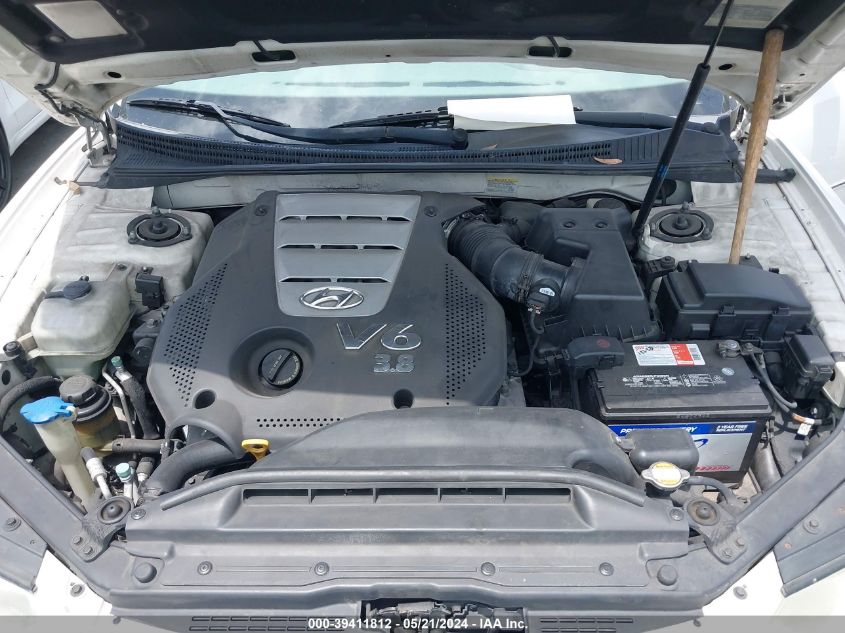 2008 Hyundai Azera Limited VIN: KMHFC46F28A333502 Lot: 39411812