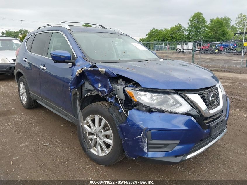 2018 Nissan Rogue Sv VIN: KNMAT2MV3JP567079 Lot: 39411822