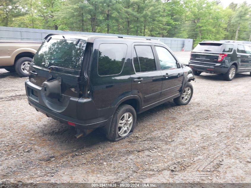 2004 Honda Cr-V Ex VIN: SHSRD78814U252824 Lot: 39411828