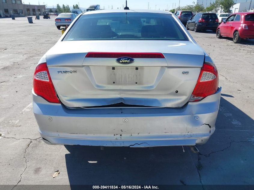 2012 Ford Fusion Se VIN: 3FAHP0HA0CR416734 Lot: 39411834
