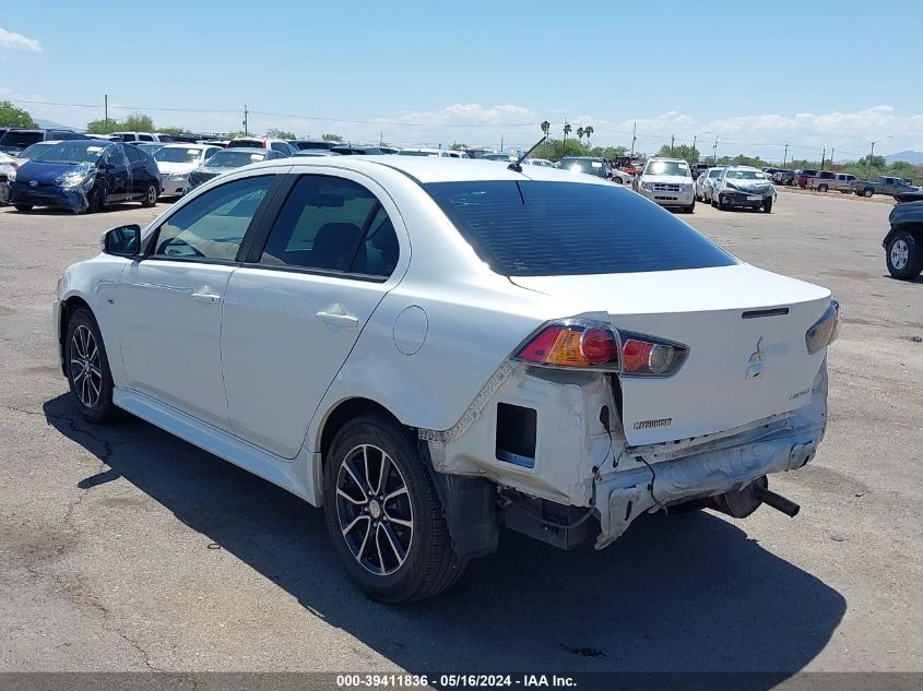 2017 Mitsubishi Lancer Es VIN: JA32U2FU4HU005515 Lot: 39411836