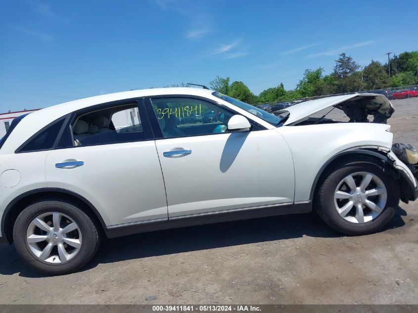 2004 Infiniti Fx35 VIN: JNRAS08U84X111026 Lot: 39411841