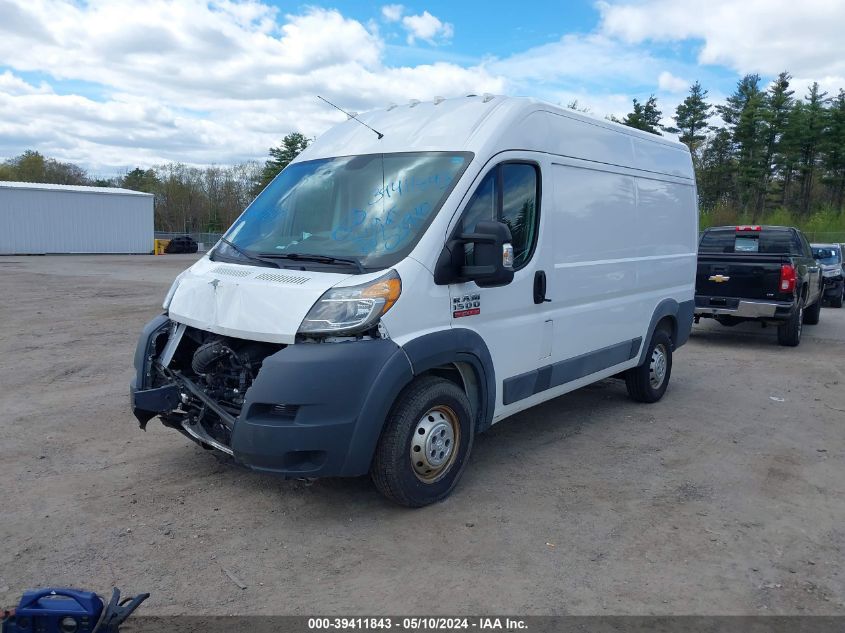 2017 Ram Promaster 1500 High Roof 136 Wb VIN: 3C6TRVBG0HE511017 Lot: 39411843