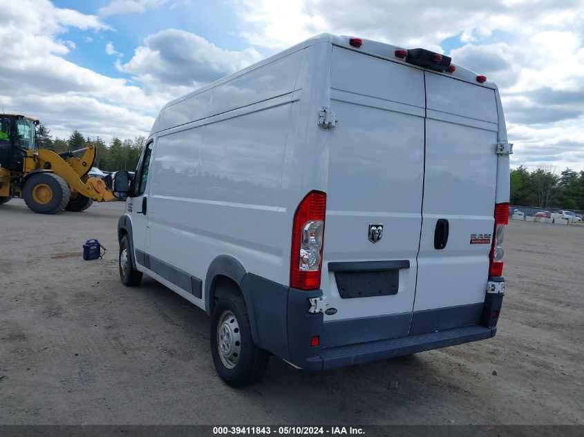 2017 Ram Promaster 1500 High Roof 136 Wb VIN: 3C6TRVBG0HE511017 Lot: 39411843