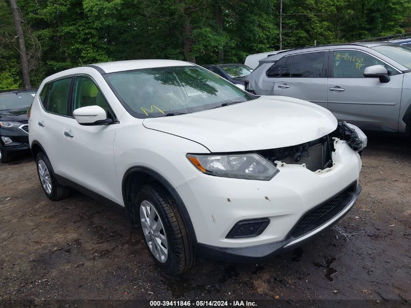 2015 Nissan Rogue S VIN: 5N1AT2MV8FC852533 Lot: 39411846