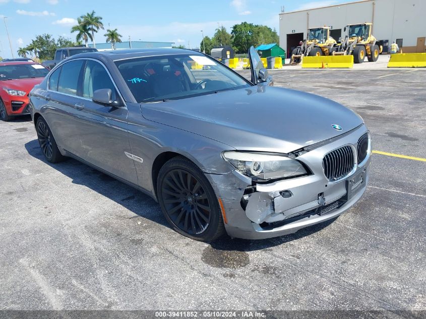 2012 BMW 750I xDrive VIN: WBAKC6C55CC396677 Lot: 39411852