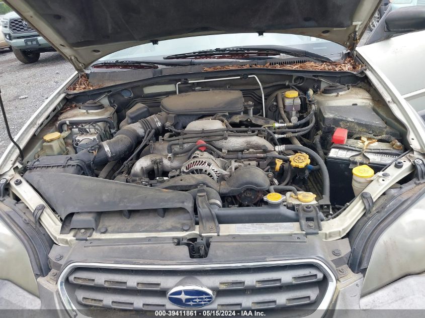 2005 Subaru Outback 2.5I VIN: 4S4BP61C857387388 Lot: 39411861