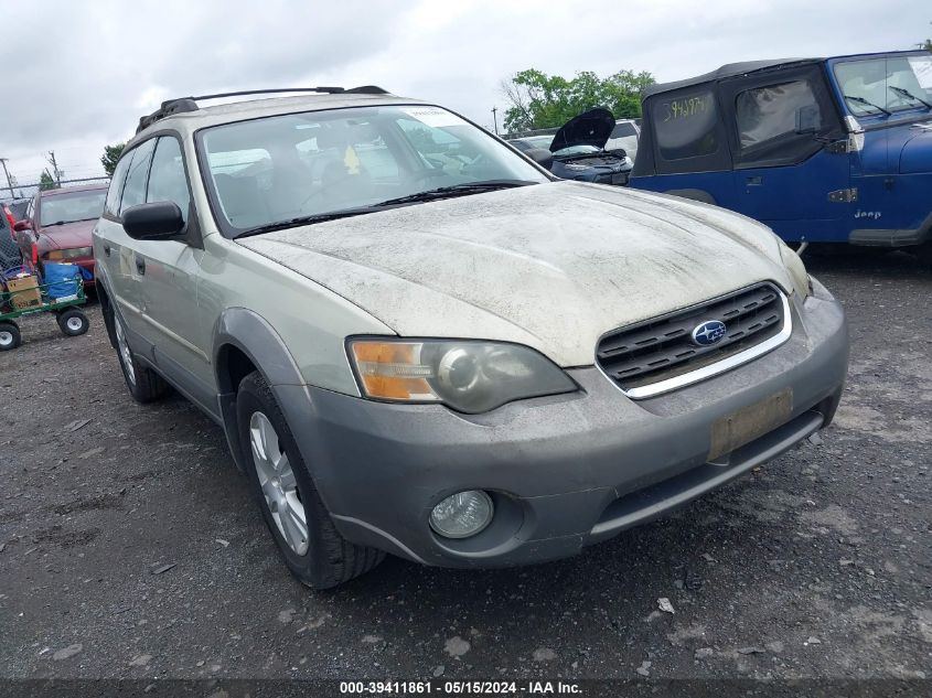 2005 Subaru Outback 2.5I VIN: 4S4BP61C857387388 Lot: 39411861