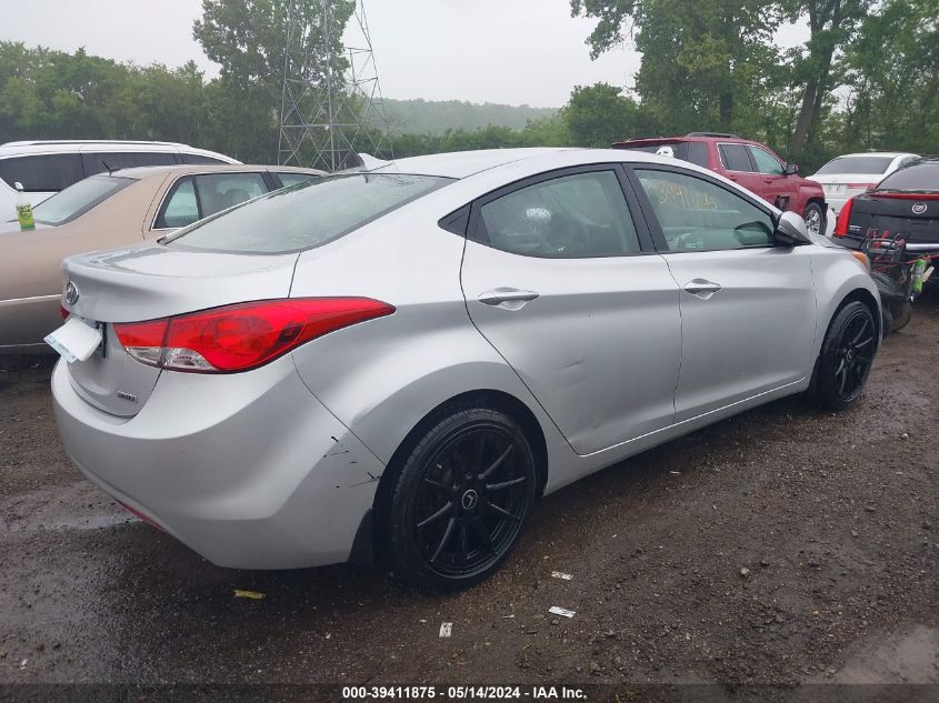 2013 Hyundai Elantra Limited VIN: KMHDH4AE0DU627335 Lot: 39411875