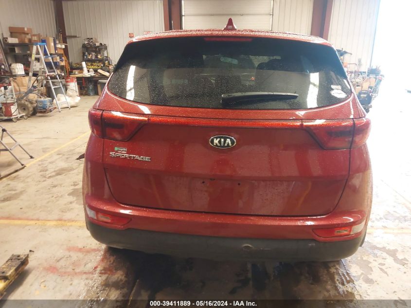 2018 Kia Sportage Lx VIN: KNDPMCAC5J7487637 Lot: 39411889