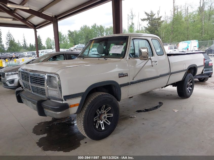 1993 Dodge W-Series W200/W250 VIN: 3B7KM23C8PM167597 Lot: 39411897