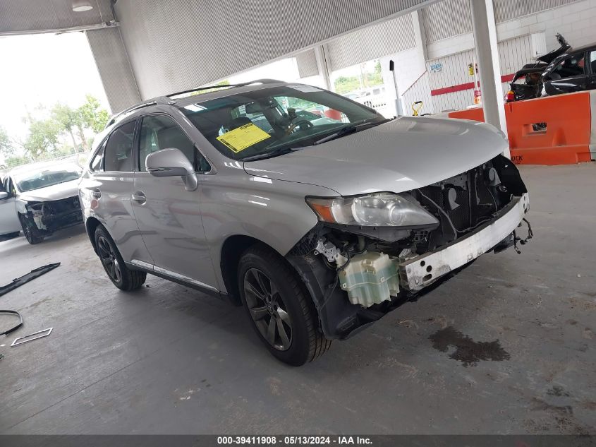 2010 Lexus Rx 350 VIN: 2T2BK1BA9AC0486 Lot: 39411908