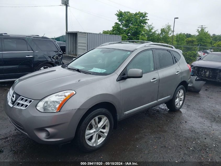 2013 Nissan Rogue Sv VIN: JN8AS5MT5DW502834 Lot: 39411920