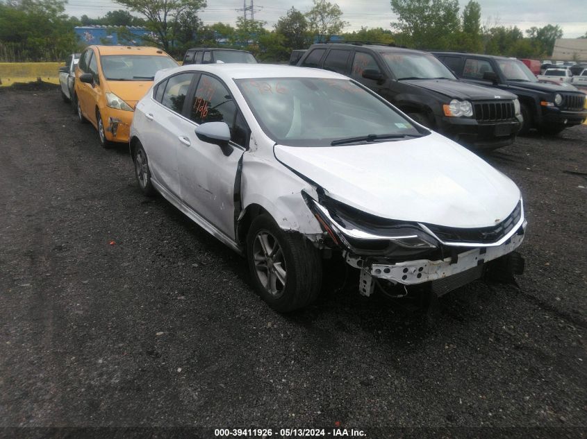 2018 Chevrolet Cruze Lt Auto VIN: 3G1BE6SM7JS517439 Lot: 39411926