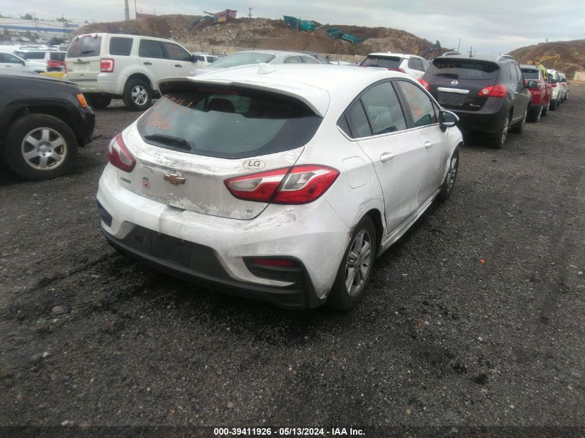 2018 Chevrolet Cruze Lt Auto VIN: 3G1BE6SM7JS517439 Lot: 39411926