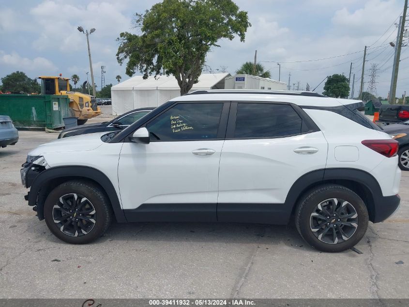 2021 Chevrolet Trailblazer Fwd Lt VIN: KL79MPSL5MB055708 Lot: 39411932