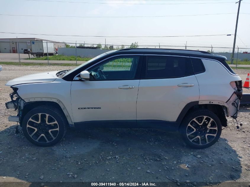 2018 Jeep Compass Limited 4X4 VIN: 3C4NJDCB2JT493014 Lot: 39411940