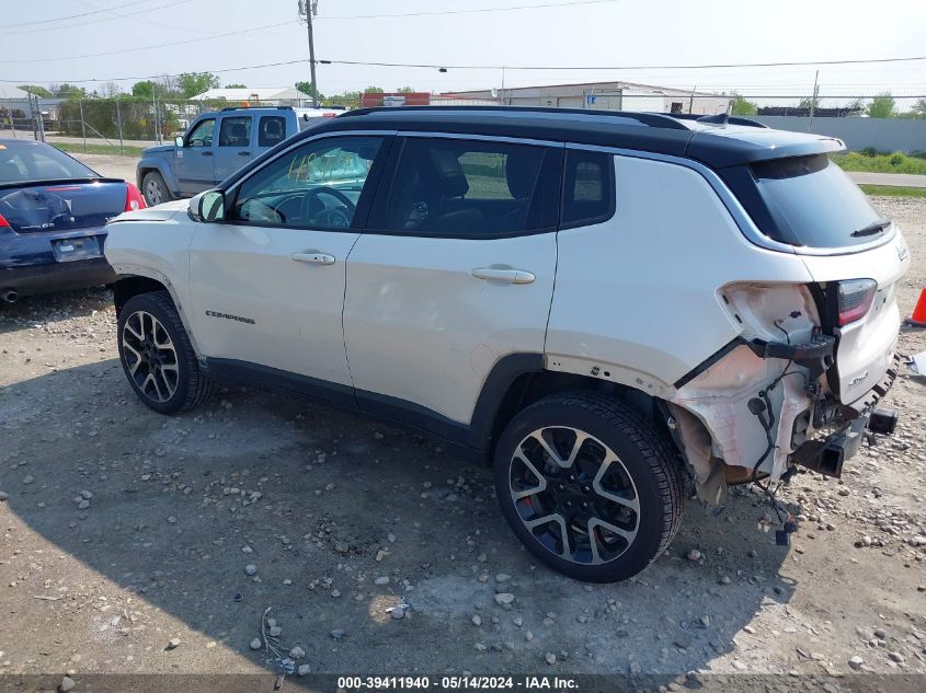 2018 Jeep Compass Limited 4X4 VIN: 3C4NJDCB2JT493014 Lot: 39411940