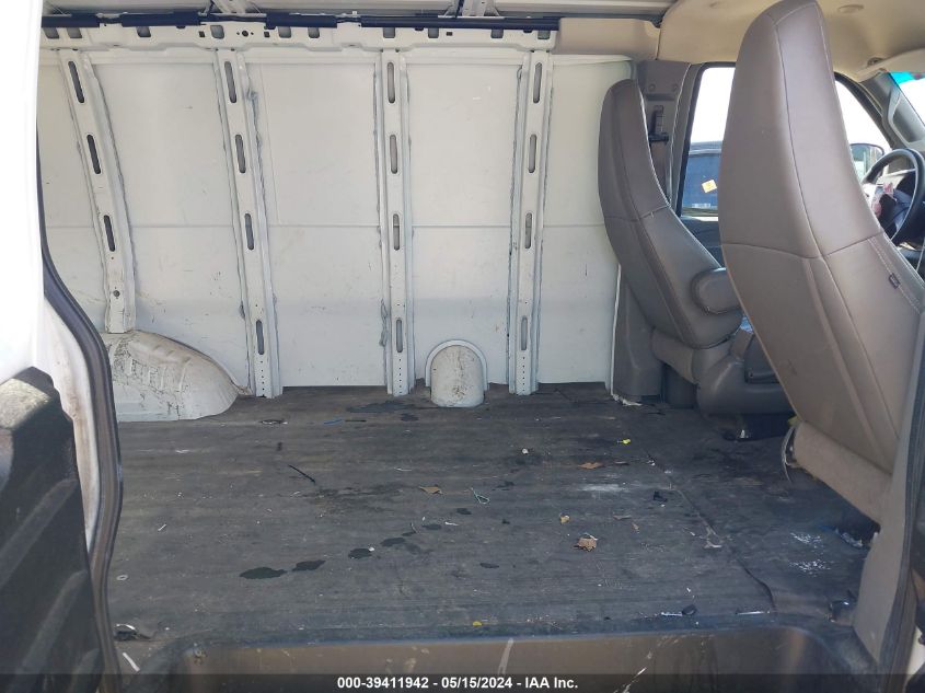 2019 Chevrolet Express 2500 Work Van VIN: 1GCWGAFP8K1315965 Lot: 39411942