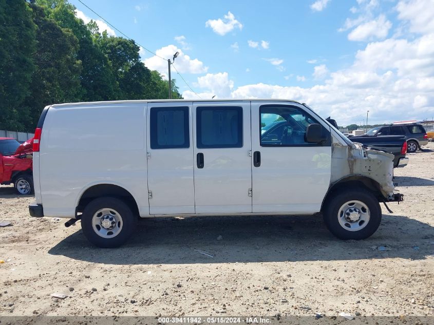 2019 Chevrolet Express 2500 Work Van VIN: 1GCWGAFP8K1315965 Lot: 39411942