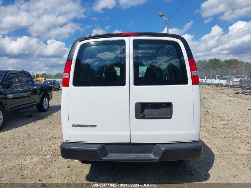 2019 Chevrolet Express 2500 Work Van VIN: 1GCWGAFP8K1315965 Lot: 39411942
