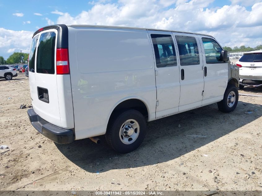 2019 Chevrolet Express 2500 Work Van VIN: 1GCWGAFP8K1315965 Lot: 39411942