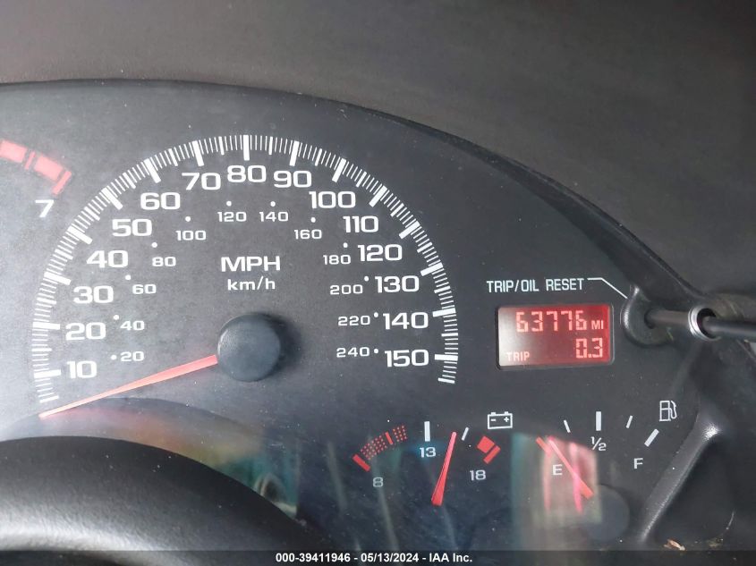 2001 Chevrolet Camaro Z28 VIN: 2G1FP32G512116868 Lot: 39411946