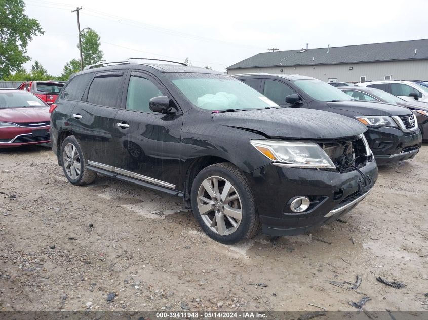 2016 Nissan Pathfinder Platinum VIN: 5N1AR2MM2GC632697 Lot: 39411948