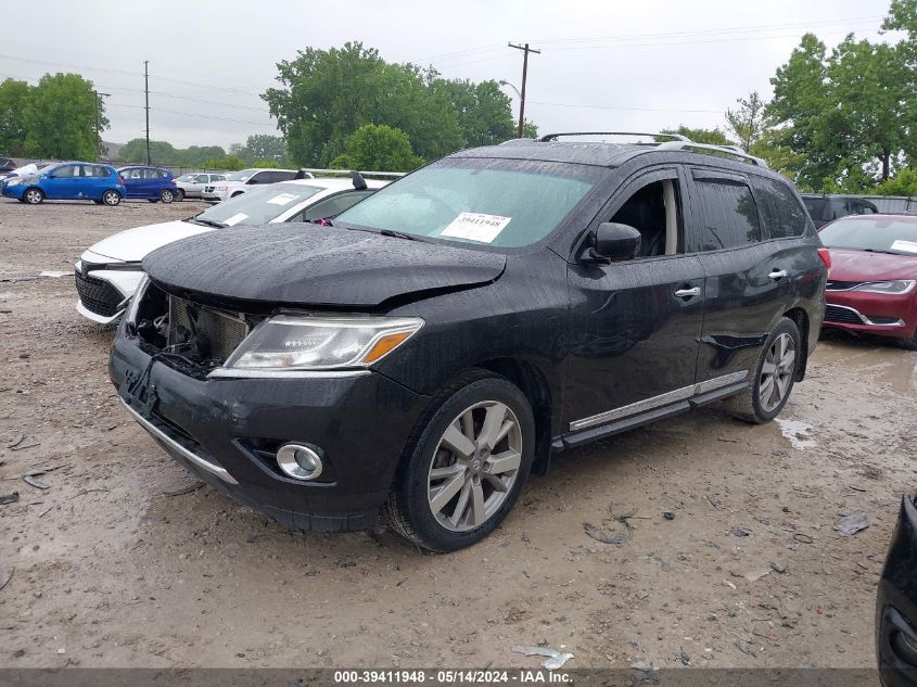 2016 Nissan Pathfinder Platinum VIN: 5N1AR2MM2GC632697 Lot: 39411948