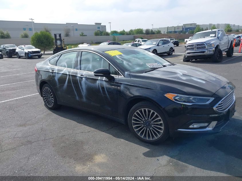 2018 Ford Fusion Energi Titanium VIN: 3FA6P0SU2JR123408 Lot: 39411954