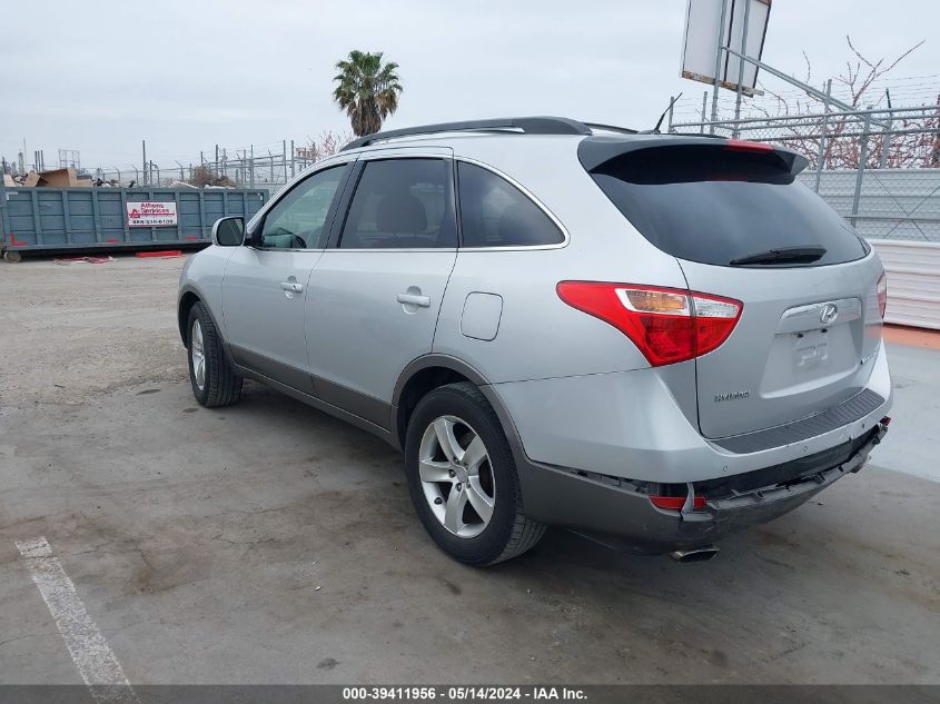 2007 Hyundai Veracruz Gls/Limited/Se VIN: KM8NU13C07U027297 Lot: 39411956