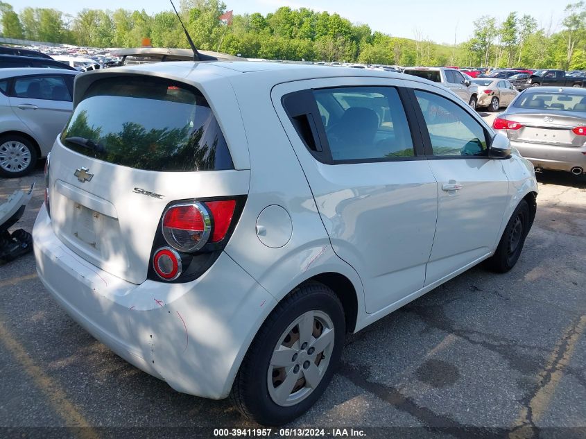 2014 Chevrolet Sonic Ls Auto VIN: 1G1JA6SH3E4141175 Lot: 39411957