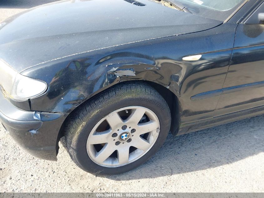 2003 BMW 325 I VIN: WBAAZ33463PH32168 Lot: 39411963