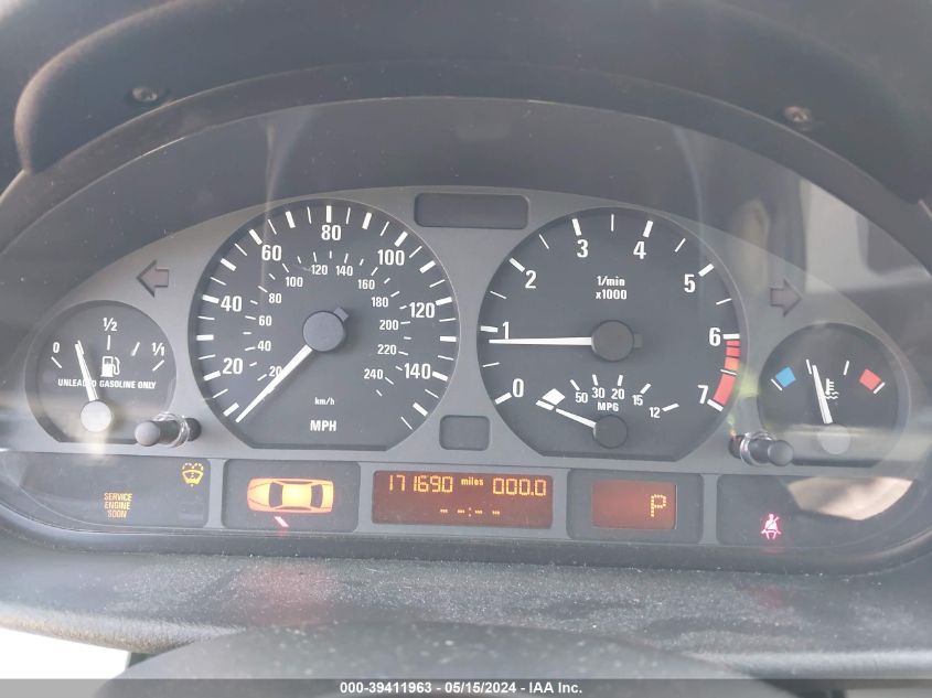 2003 BMW 325 I VIN: WBAAZ33463PH32168 Lot: 39411963